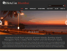 Tablet Screenshot of hotel-in-mumbai.com